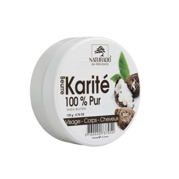 Karité 100 % Pur et naturel 135 g bio Ecocert 1