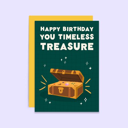 Timeless Treasure Birthday Card | All Ages Birthday Cards