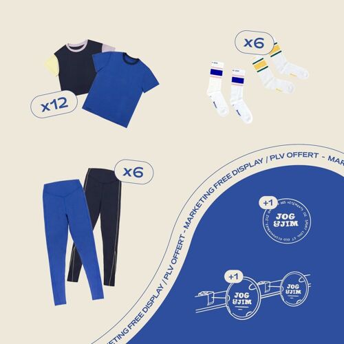 PACK STARTER IMPLANTATION VÊTEMENTS SPORT TENCEL