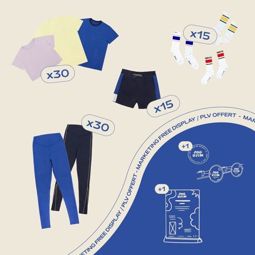 PACK MEDIUM IMPLANTATION VÊTEMENTS SPORT TENCEL