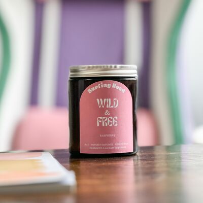 Wild & Free Candle - Raspberry