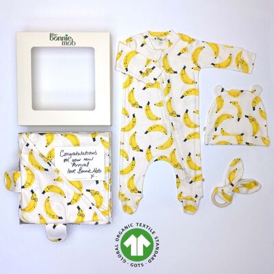 Sleepsuit, Hat, Blanket & Teether Gift Set