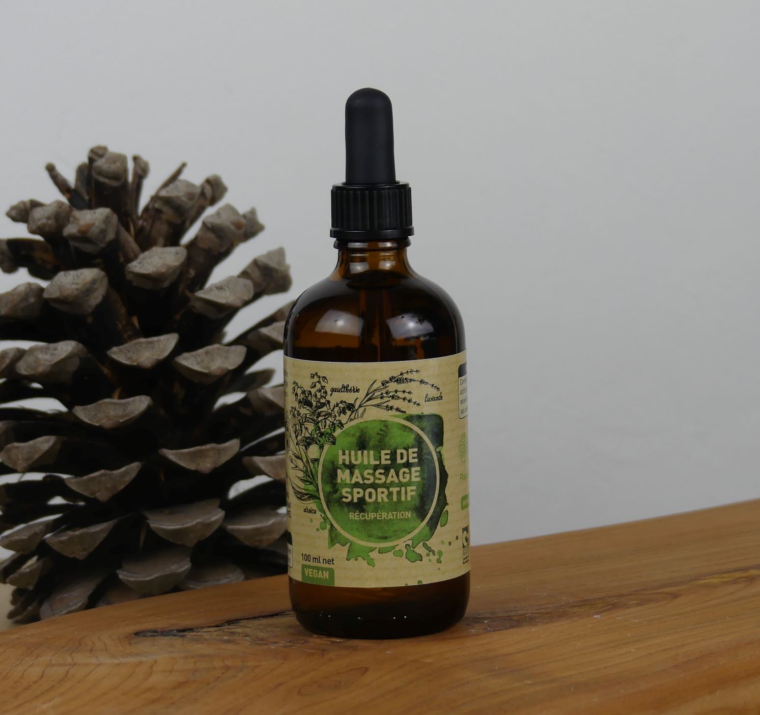 Huile de massage pour les sportifs