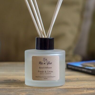 Difusor de Carrizo Fresh & Calm (Limón + Lavanda)