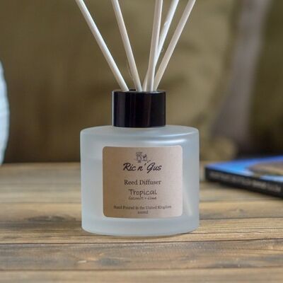 Tropical (Coconut + Lime) Reed Diffuser
