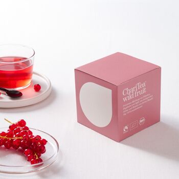 ChariTea pyramide de fruits sauvages sachets pour 6