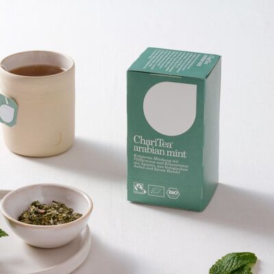 ChariTea arabian mint sachet double chambre pour 6