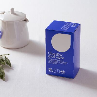 ChariTea good night double chamber bag for 6