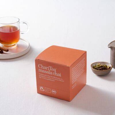 ChariTea masala chai Pyramidenbeutel 6er