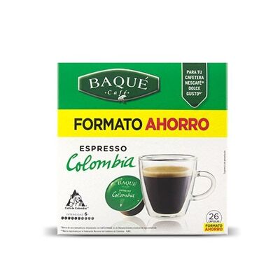 Cápsulas Café Americano compatibles DG