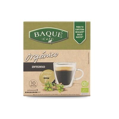 CAFÉ INTENSO ORGANICO DG CAPS COMPATIBLES 