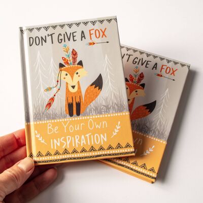 Don't Give a Fox - Sea su propio libro de citas de inspiración