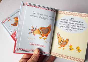 Badass Mother Clucker - Rise and Shine With Confidence Quote Book 2