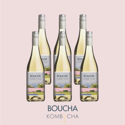 Boucha Kombucha Original Blanc (caisse x6 bouteilles 750ml)