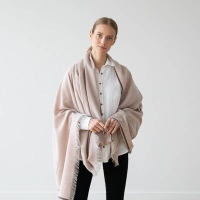 Linen Shawl Rosa Salvatore