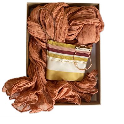 Chèche Box - Bracelet - Scent - Apricot color