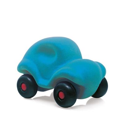 Rubbabu - Rubbabu car turquoise - 12.5x8x8.5cm (polybag)