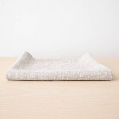 Linen Bath Towel Birch Francesca