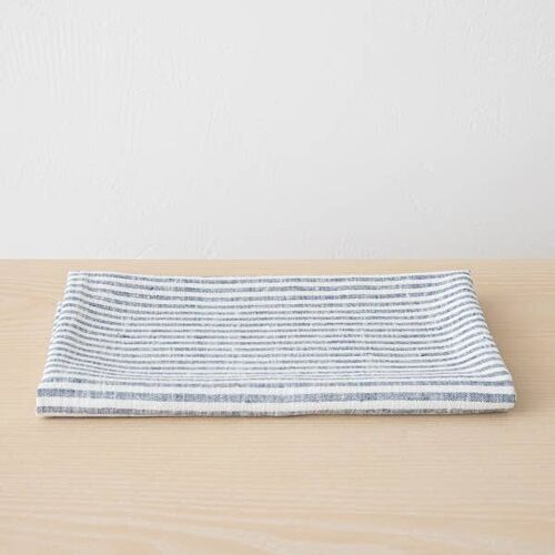 Linen Bath Towel Indigo Brittany