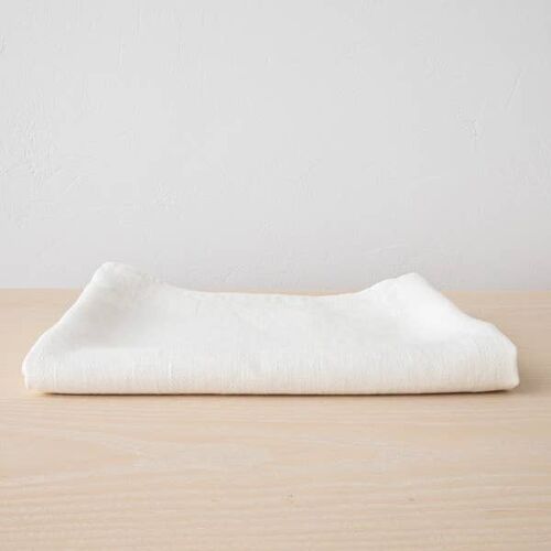 Linen Bath Towel Off White Twill
