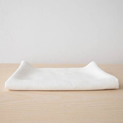 Linen Bath Towel Off White Lara