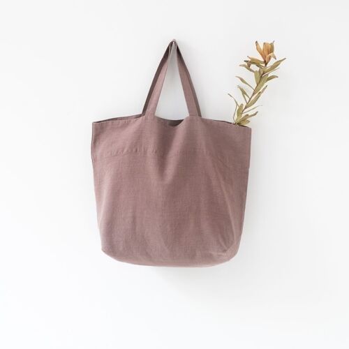 Ashes of Roses Linen Big Bag