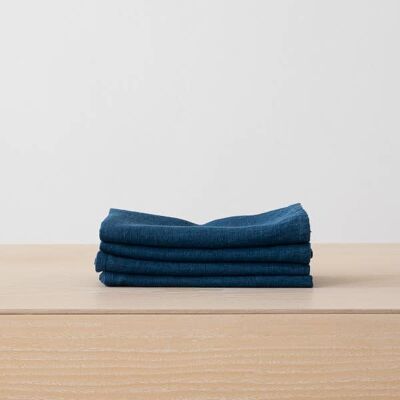 Linen Napkin Marine Blue Terra