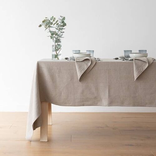 Linen Tablecloth Natural Lara
