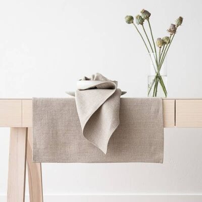 Linen Runner Natural Lara