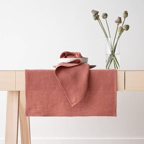 Linen Runner Canyon Rose Lara