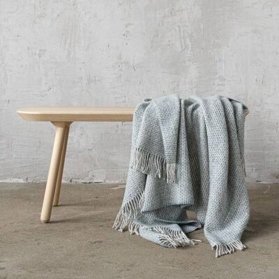 Linen Throw Blue Bruno