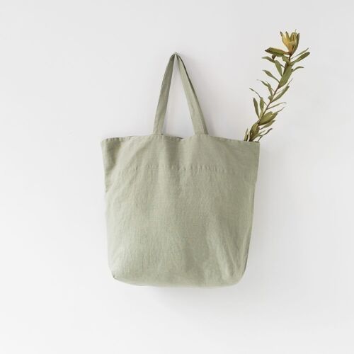 Sage Linen Big Bag