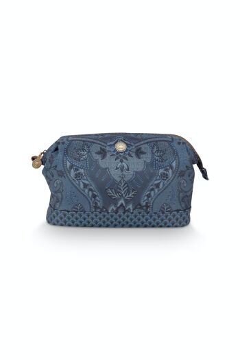 PIP - Cosmetic Purse Large Kyoto Festival Denim Blue 26x18x12cm