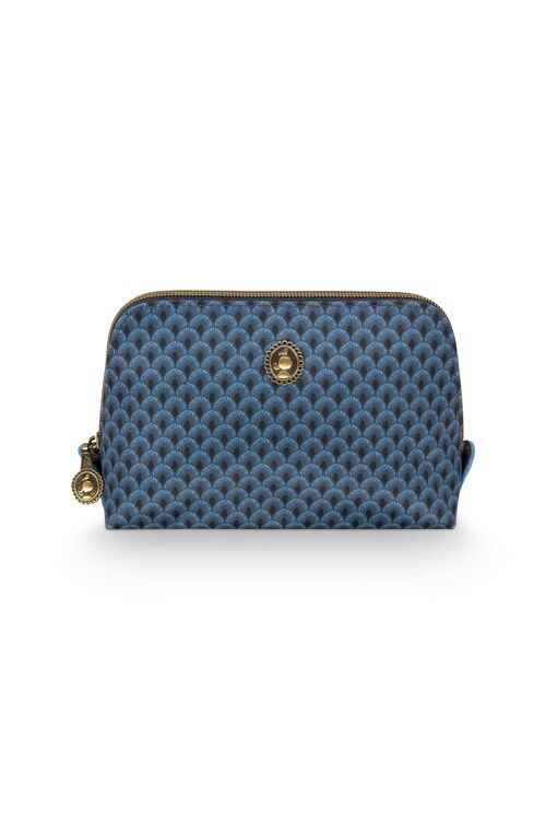 PIP - Cosmetic Bag Triangle Small Suki Blue 19/15x12x6cm