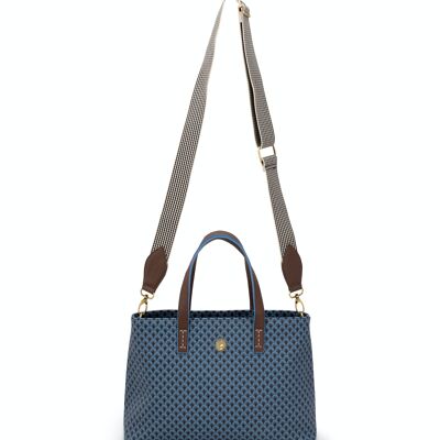 PIP - Shopper Klein Suki Blau 33/39x22x10cm