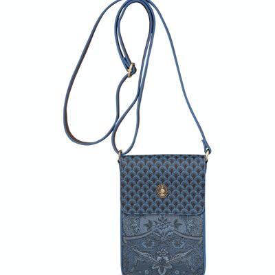 PIP - Phone Bag Kyoto Festival Denim Blue 13x20x4.7cm