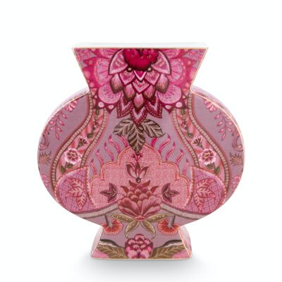 PIP - Vase plat Kyoto Festival Rose - 16,5cm