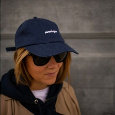 Casquette marine femme