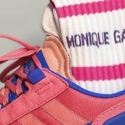 Chaussettes monique gang rose -femme