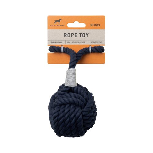 Dog Rope Toy - Navy