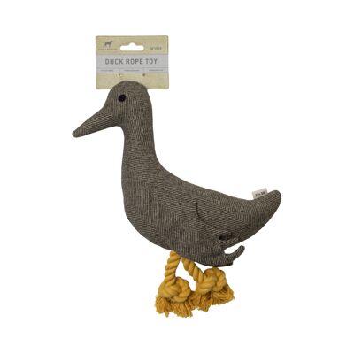 Plush Squeaky Dog Toy - Duck