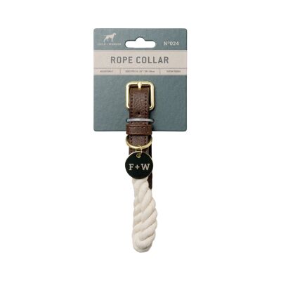 Collier pour chien (petit) - Naturel