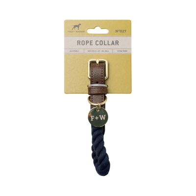 Collar para perro (pequeño) - Azul marino