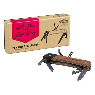 Pen Knife Multi-Tool KRAFT PACKAGING