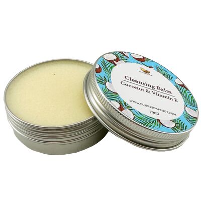 Cleansing Balm with Coconut & Vitamin E, 70g
