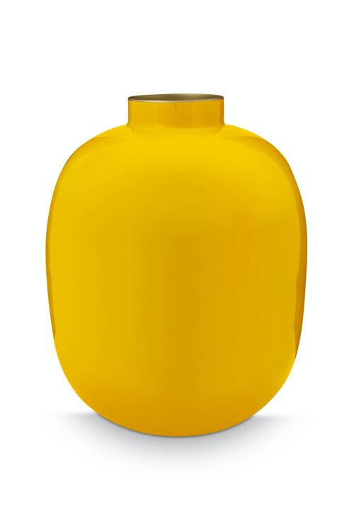 PIP - Vase métal Ocre - 32cm