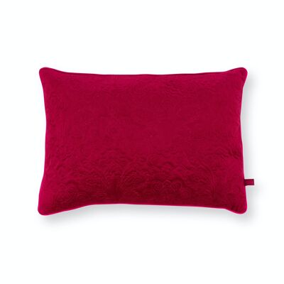 PIP - Coussin Quiltey Days Rose foncé - 50x35cm