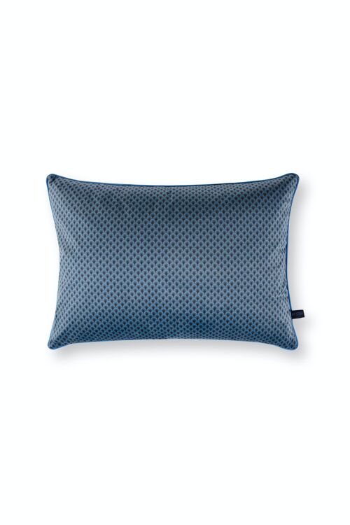 PIP - Coussin Suki Bleu - 50x35cm