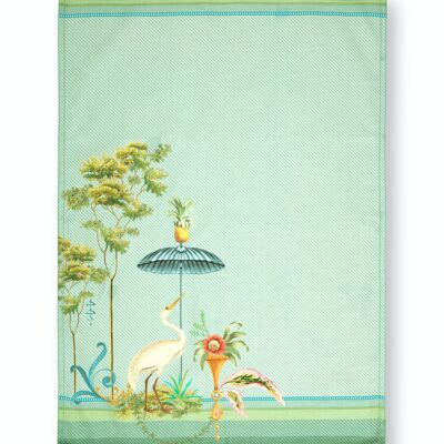 PIP - Jolie Heron Big Blue Green Tea Towel - 50x70cm