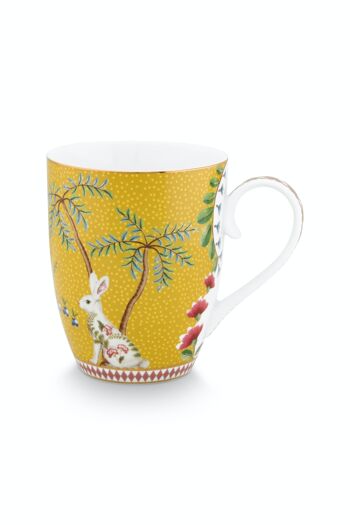 PIP - Set thé Grand mug 350ml, repose sachet & 1 infuseur La majorelle Jaune 3